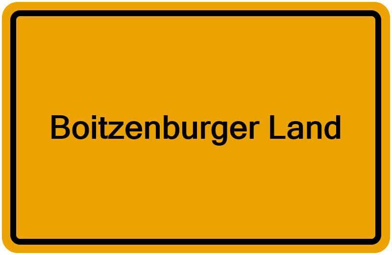 Handelsregister Boitzenburger Land